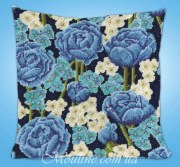 Набор для вышивания гобеленом Design Works 2620 Blue Roses / Голубые розы